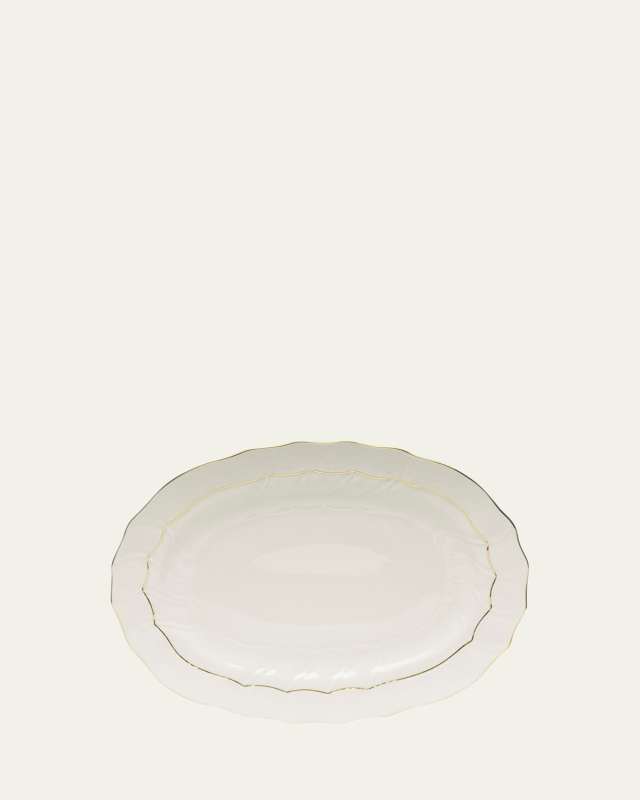 Golden Edge Platter, 17"